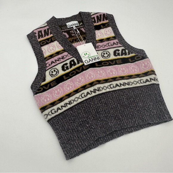 Ganni Graphic Vest - Picture 2 of 7